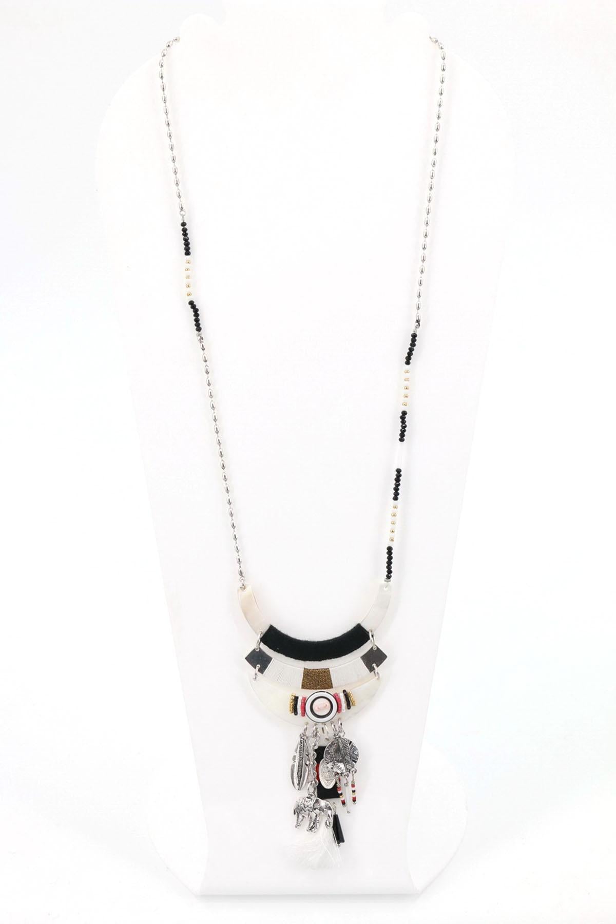 Bohemian chic necklace several models