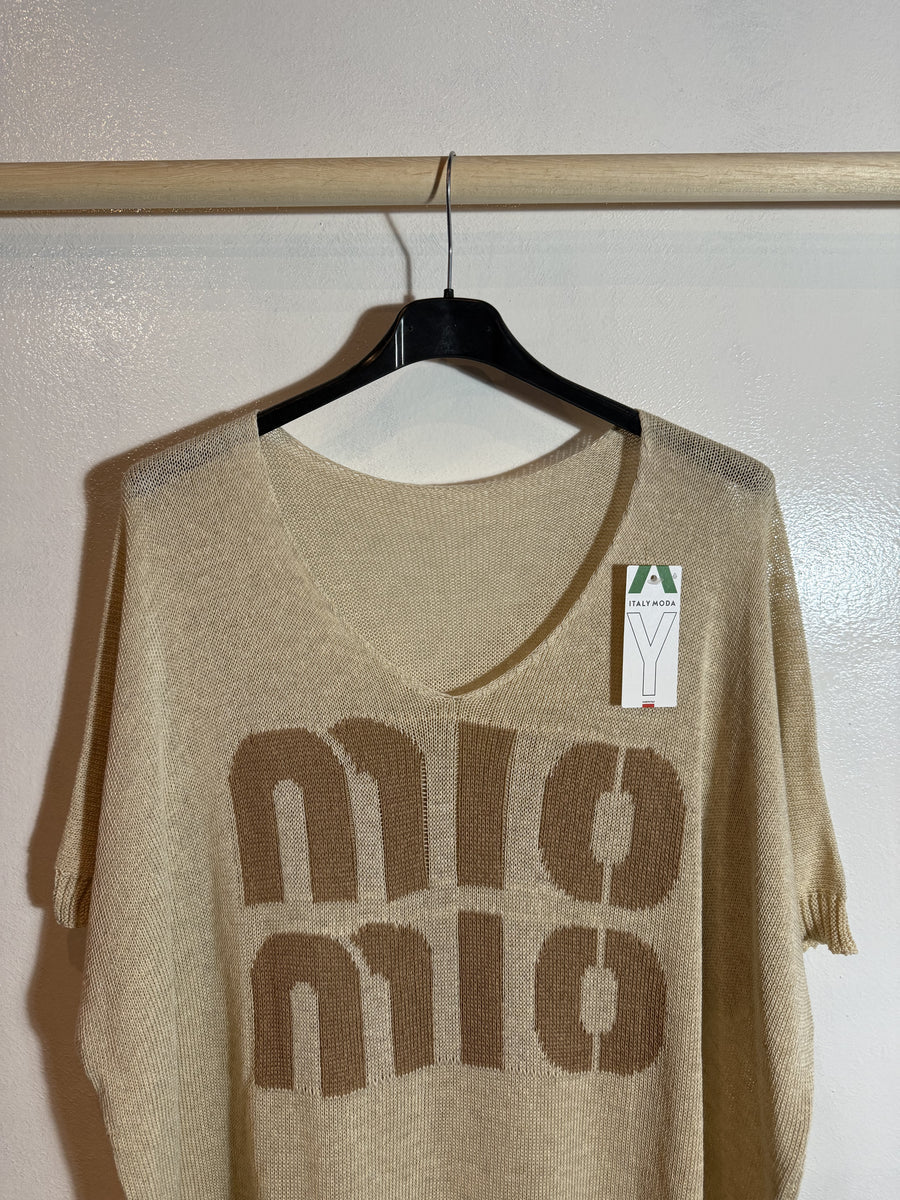 Pull manches courtes Mio