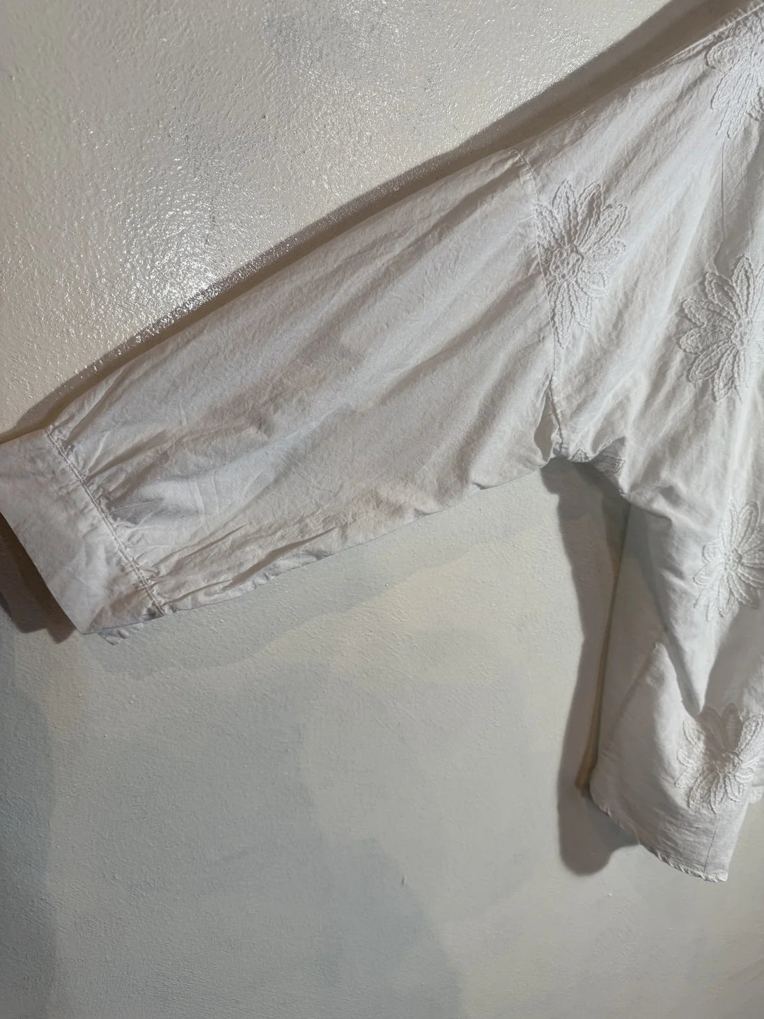 Chemise à fleur en broderie anglaise plusieurs couleurs