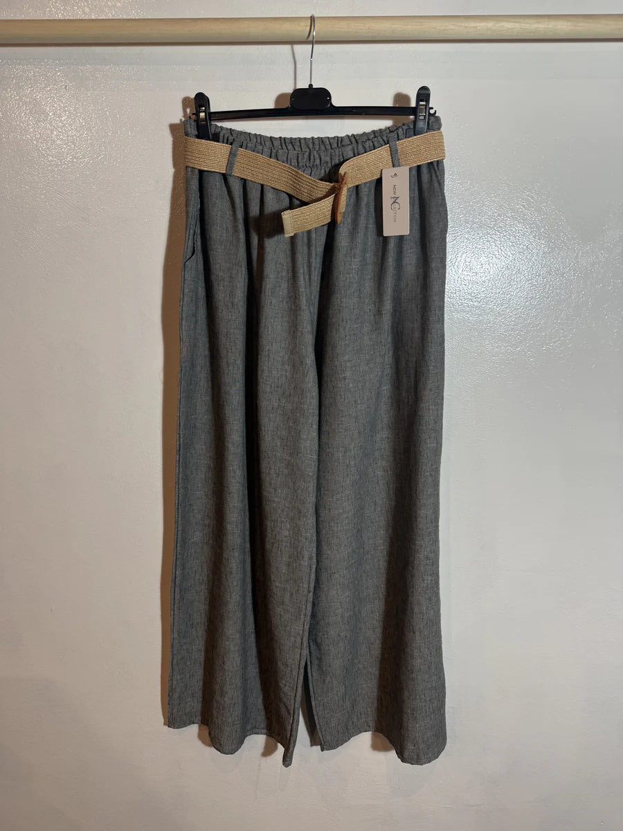 Pantalon avec ceinture