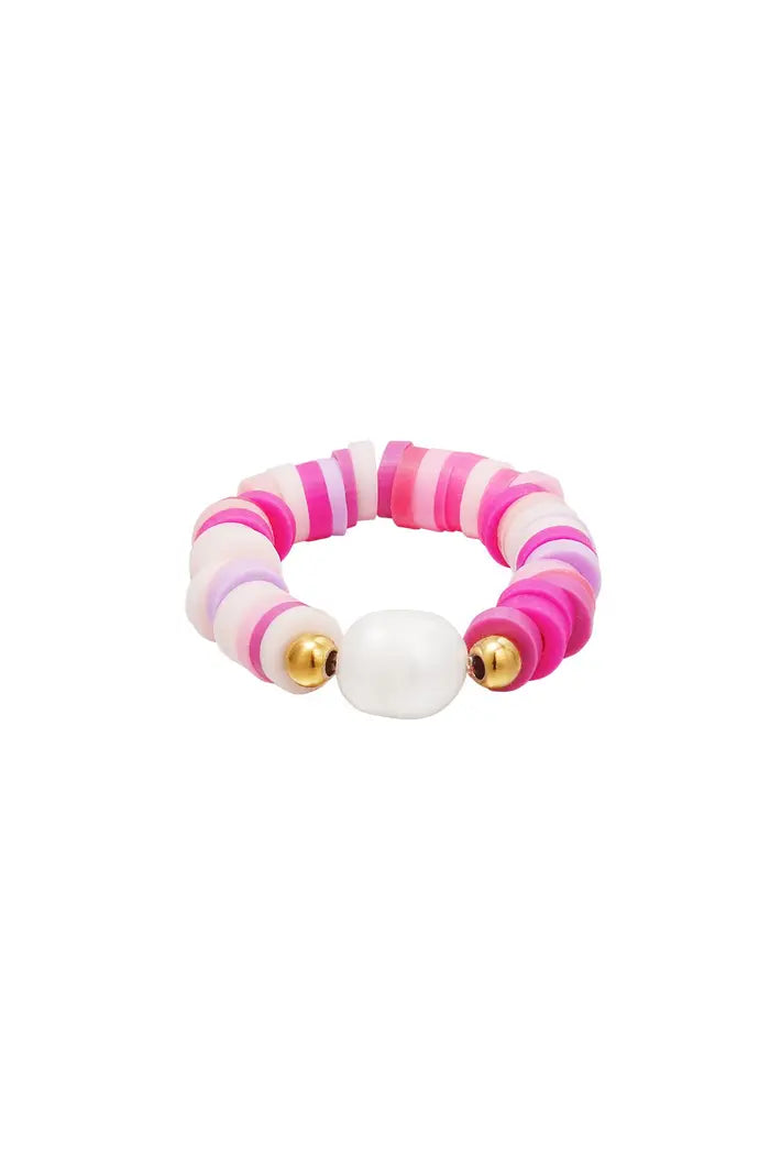 Bague perles polymère