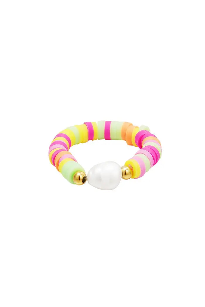 Bague perles polymère