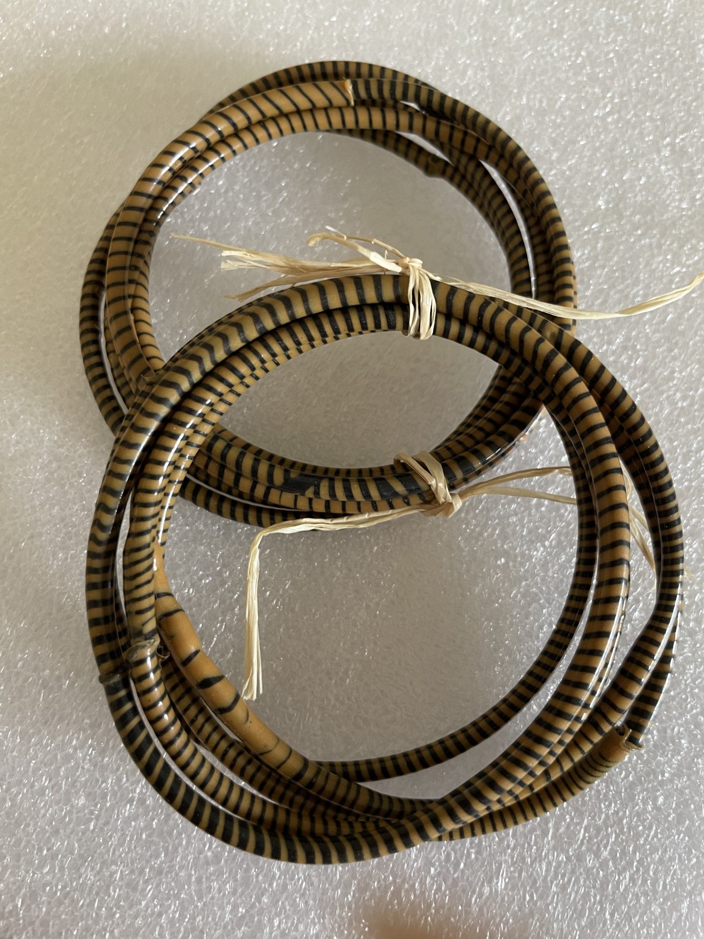Bracelets "Rythmes Africains" en Plastique Recyclé - Commerce Équitable du Mali