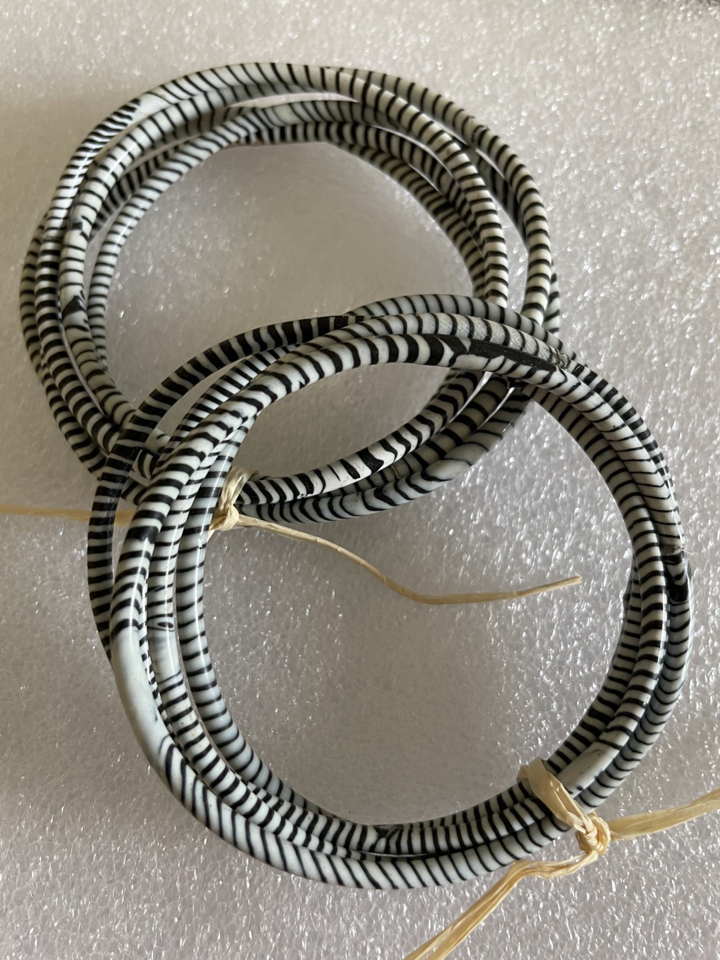 Bracelets "Rythmes Africains" en Plastique Recyclé - Commerce Équitable du Mali
