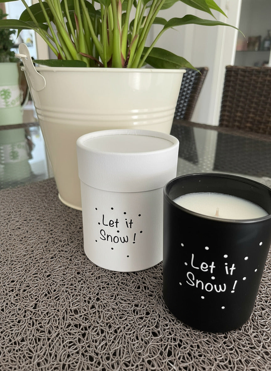 Bougies de Noël artisanale