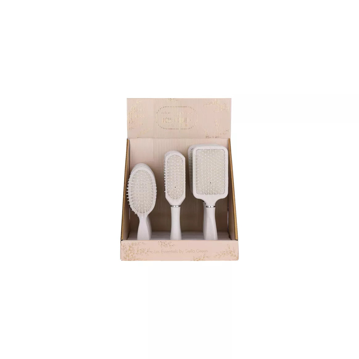 Brosse cheveux en fibre de blé 3 modèles
