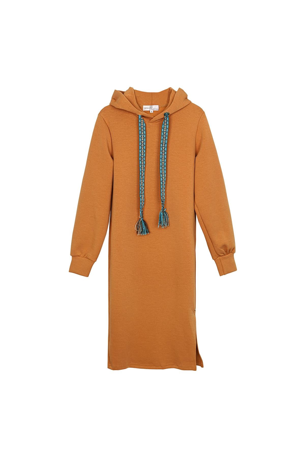 Robe Sweat à Capuche "Elora" – Le Confort Rencontre le Style Boho