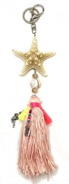 Charm coquillage et son étoile de mer