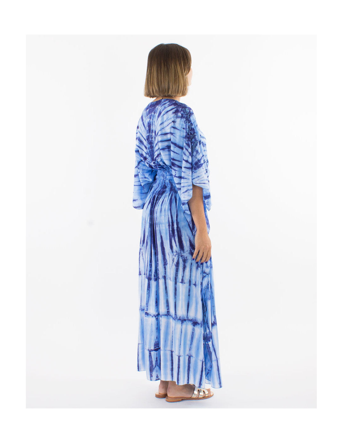 Robe plage tie & dye en destockage !