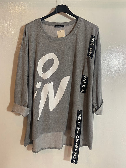 Sweat léger destructuré