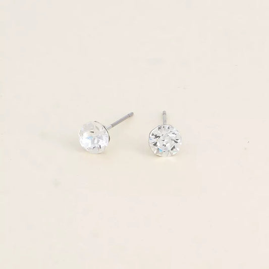 Boucles puces ornées de cristaux Swarovski Bohm Paris