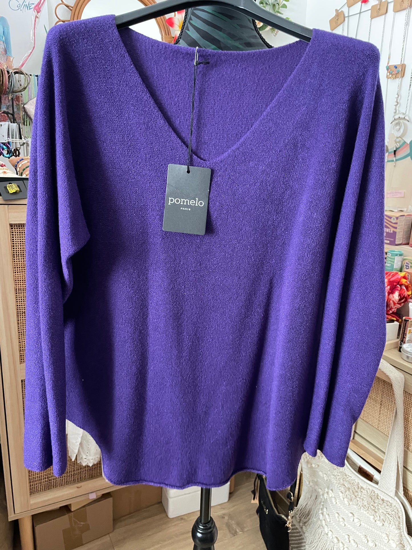 Pull différentes couleurs, réversible