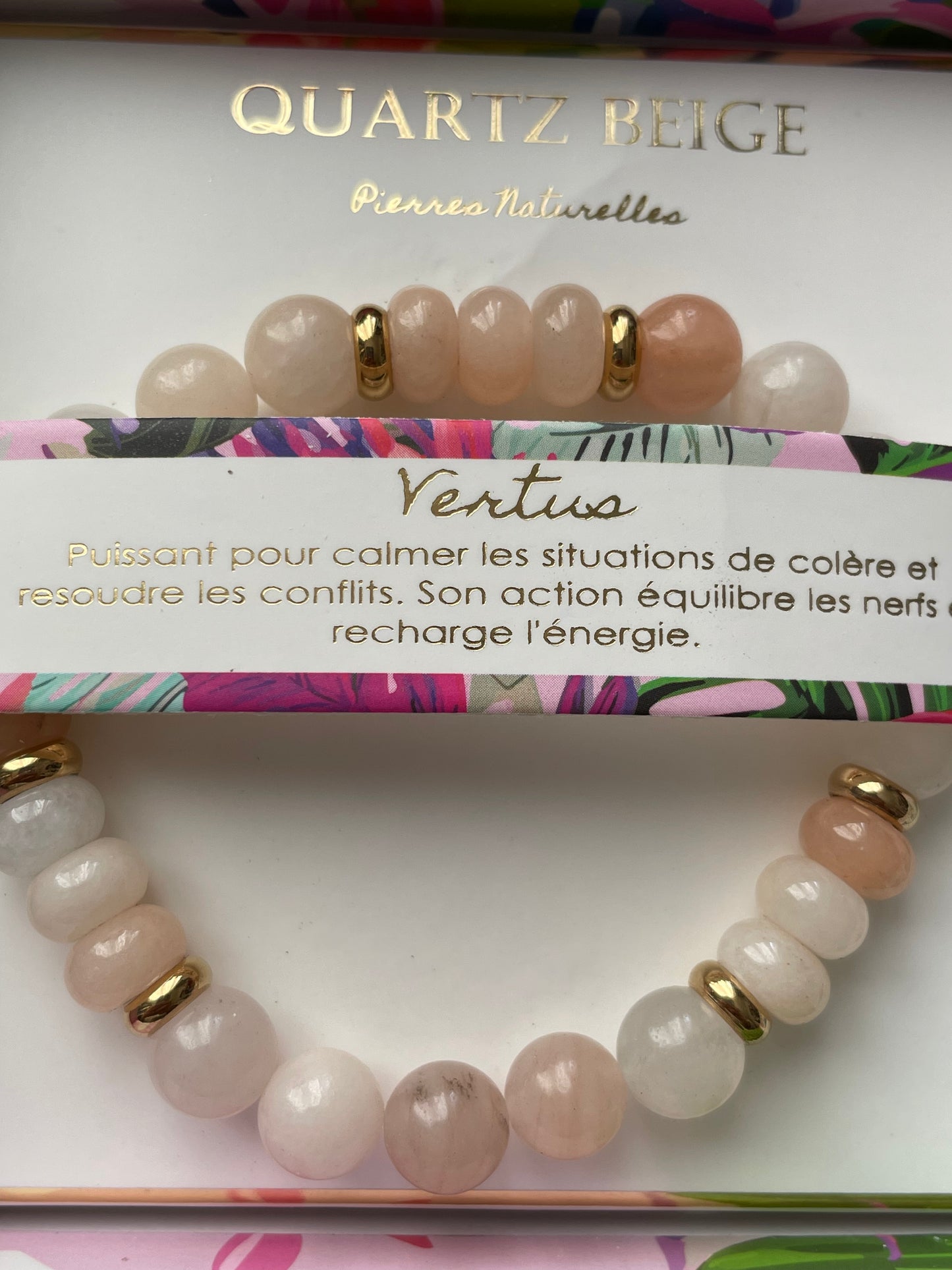 Bracelets pierres naturelles énergétiques