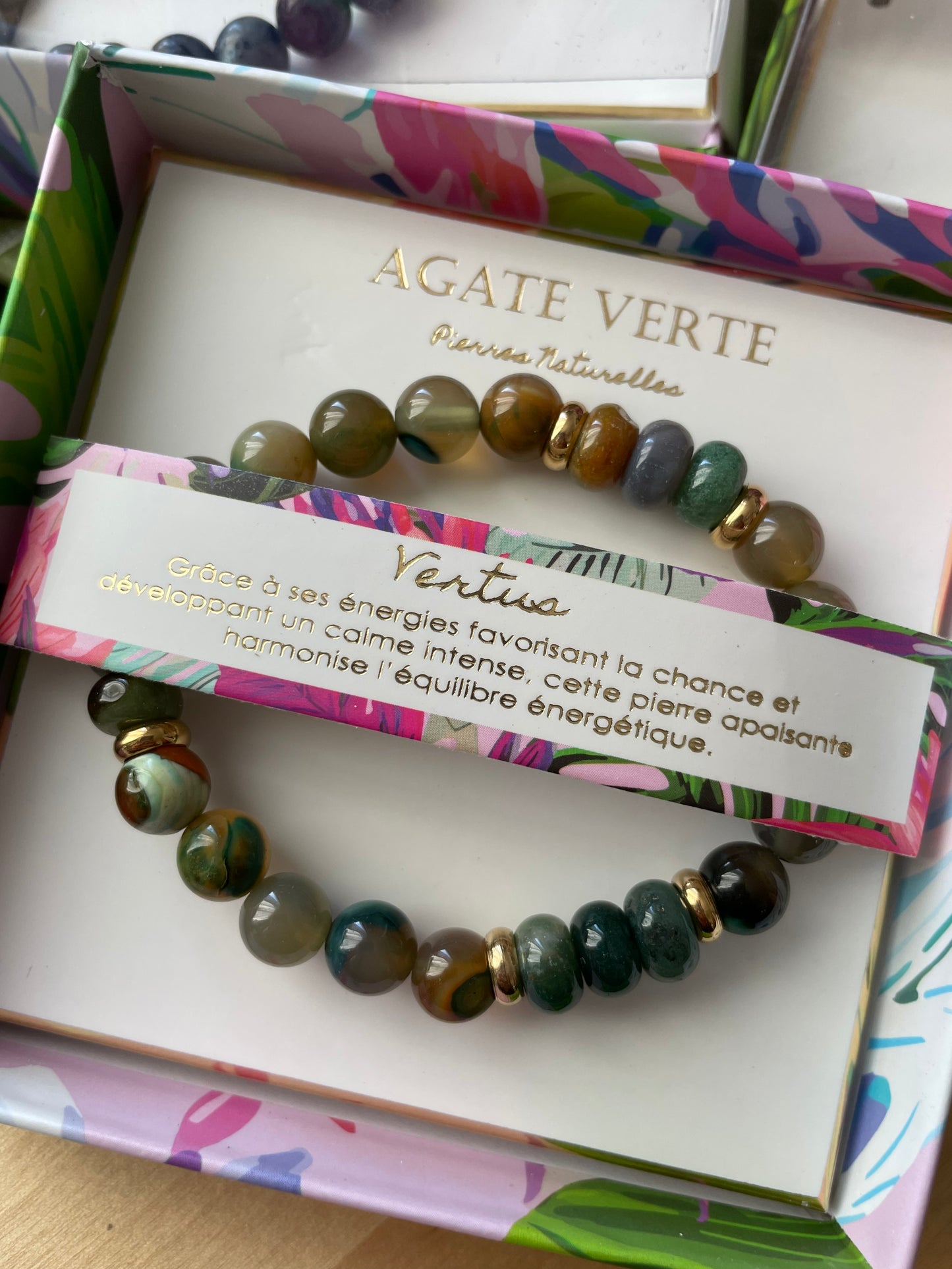 Bracelets pierres naturelles énergétiques