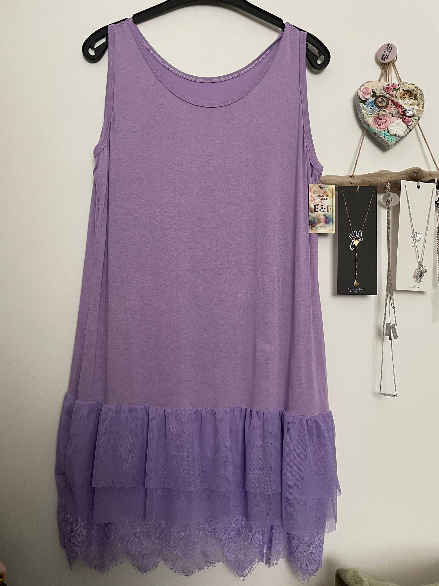Fond de robe dentelle