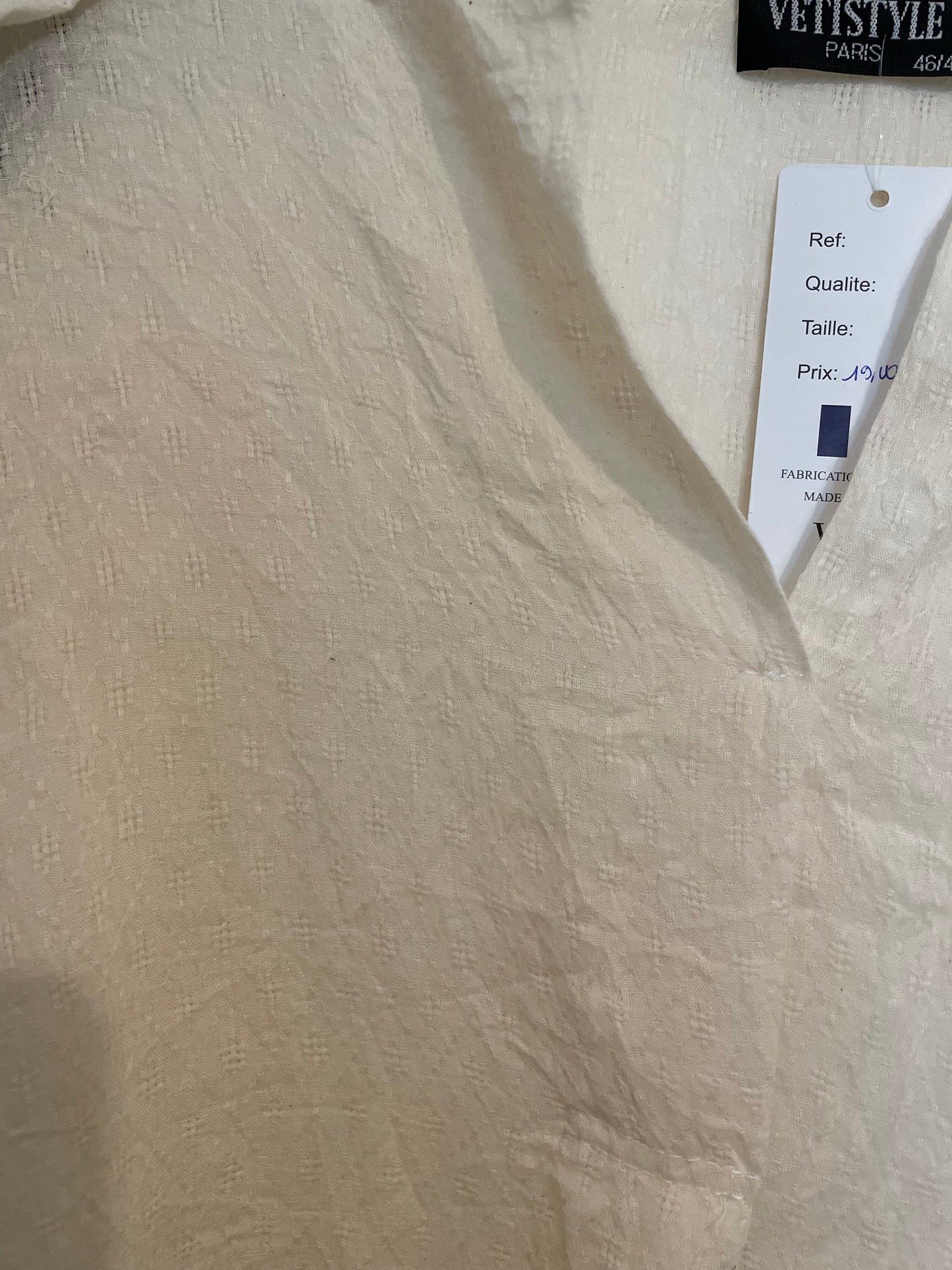 Blouse de fabrication Française