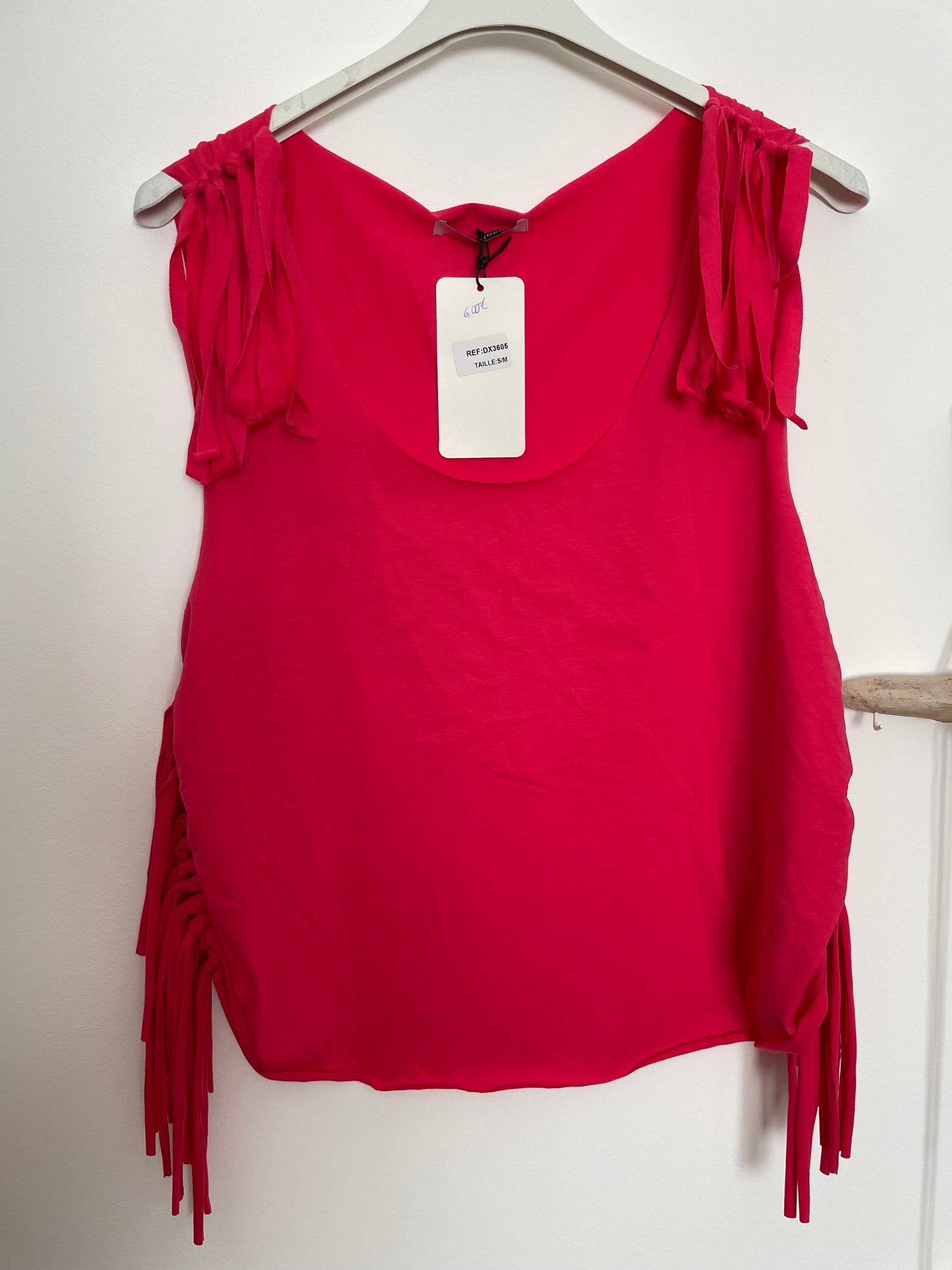 Tanktop mit Fransen
