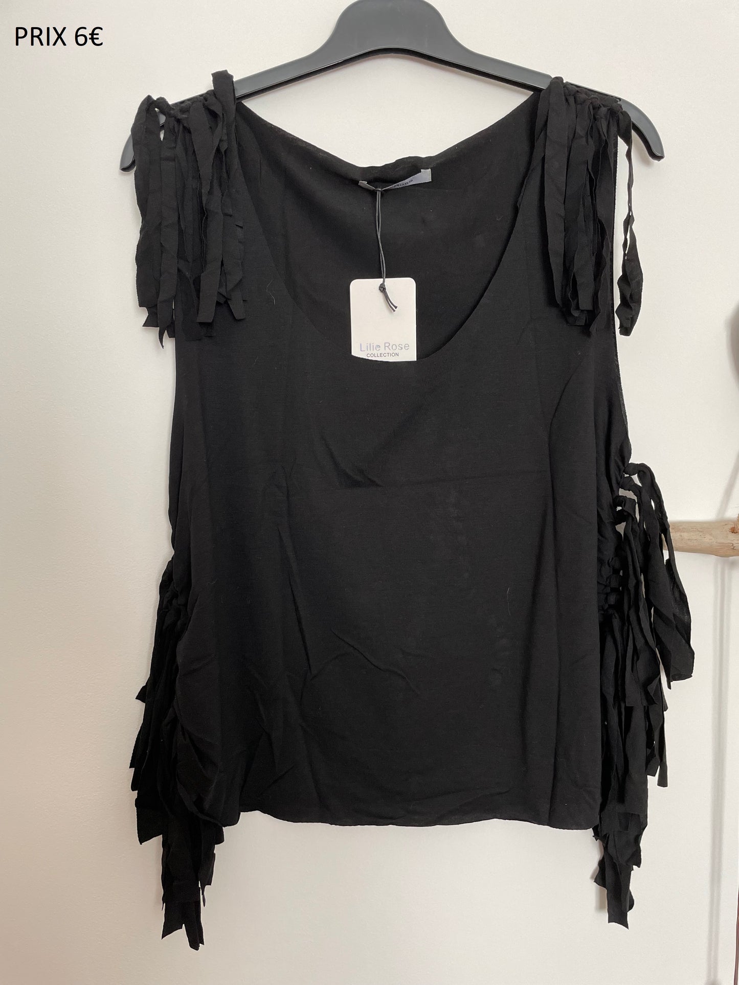 Tanktop mit Fransen