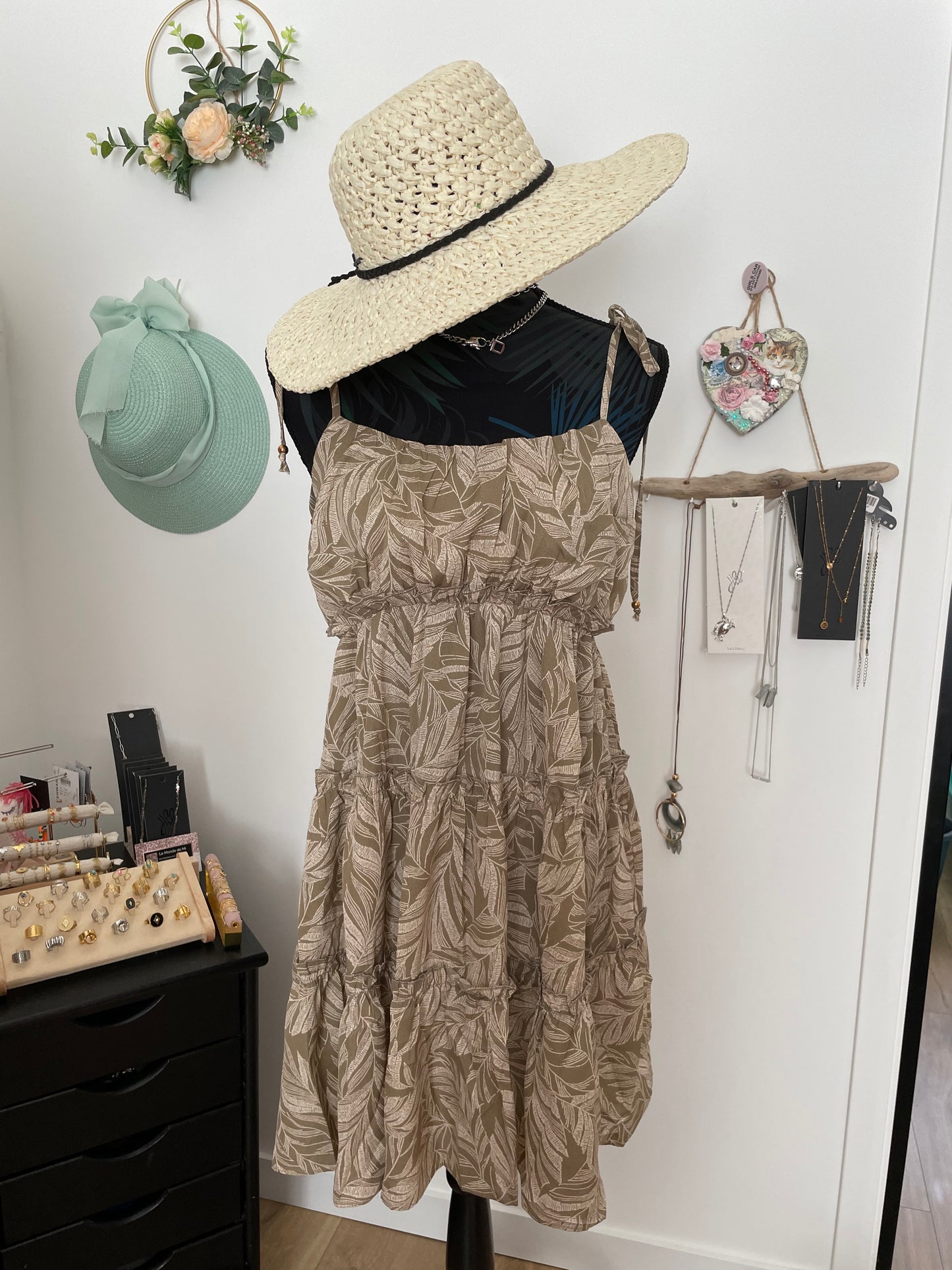 Strapless dress