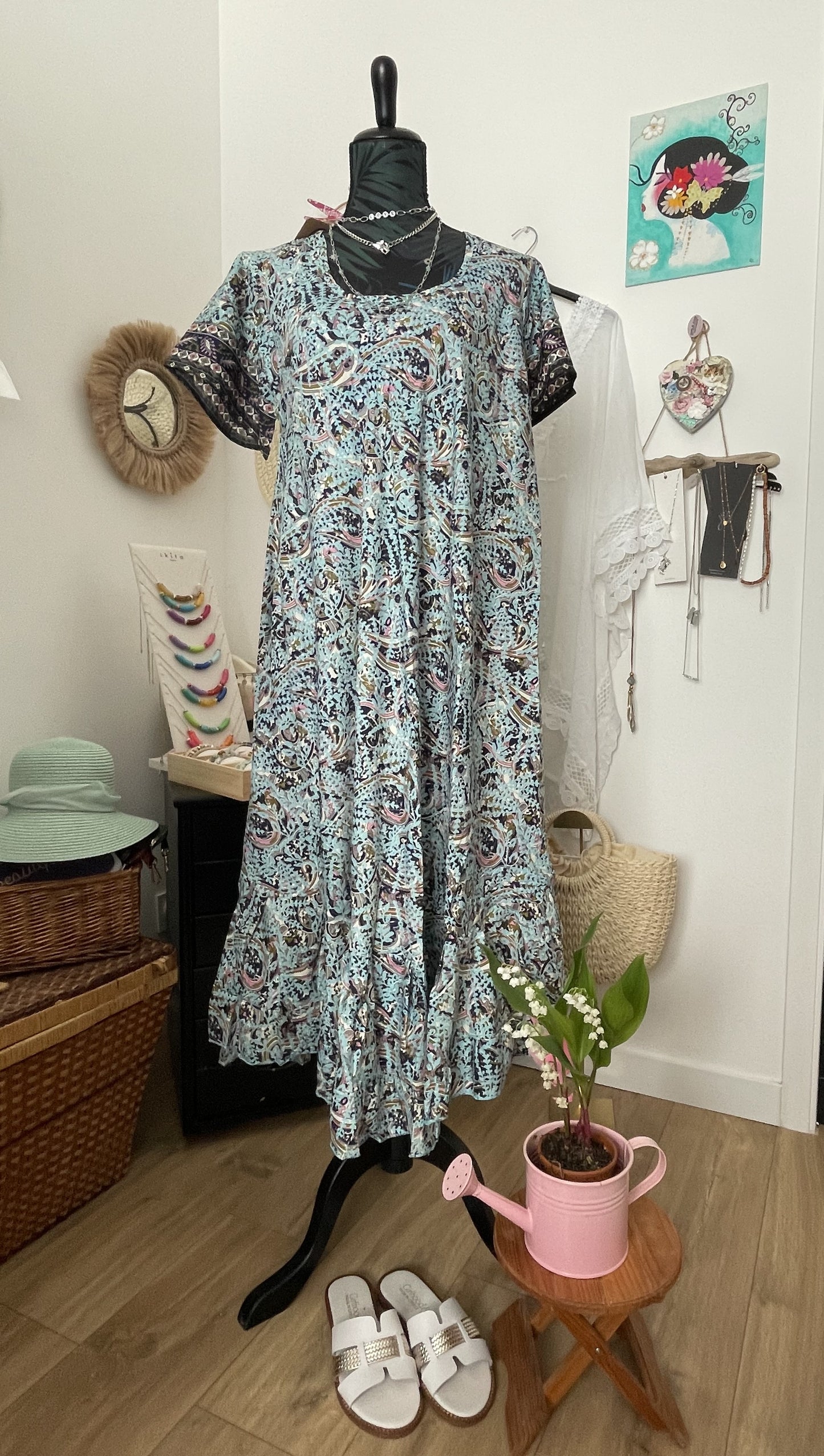 Robe longue oversize