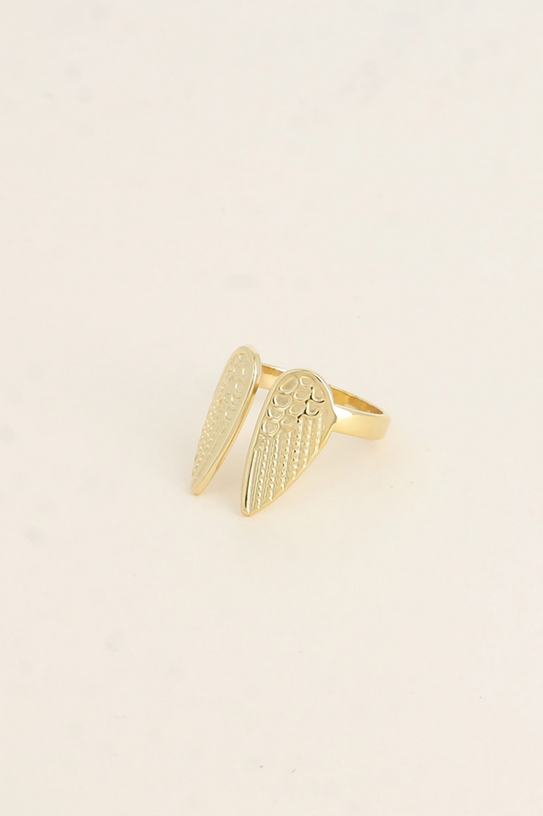 Bague ouverte double aile Bohm Paris