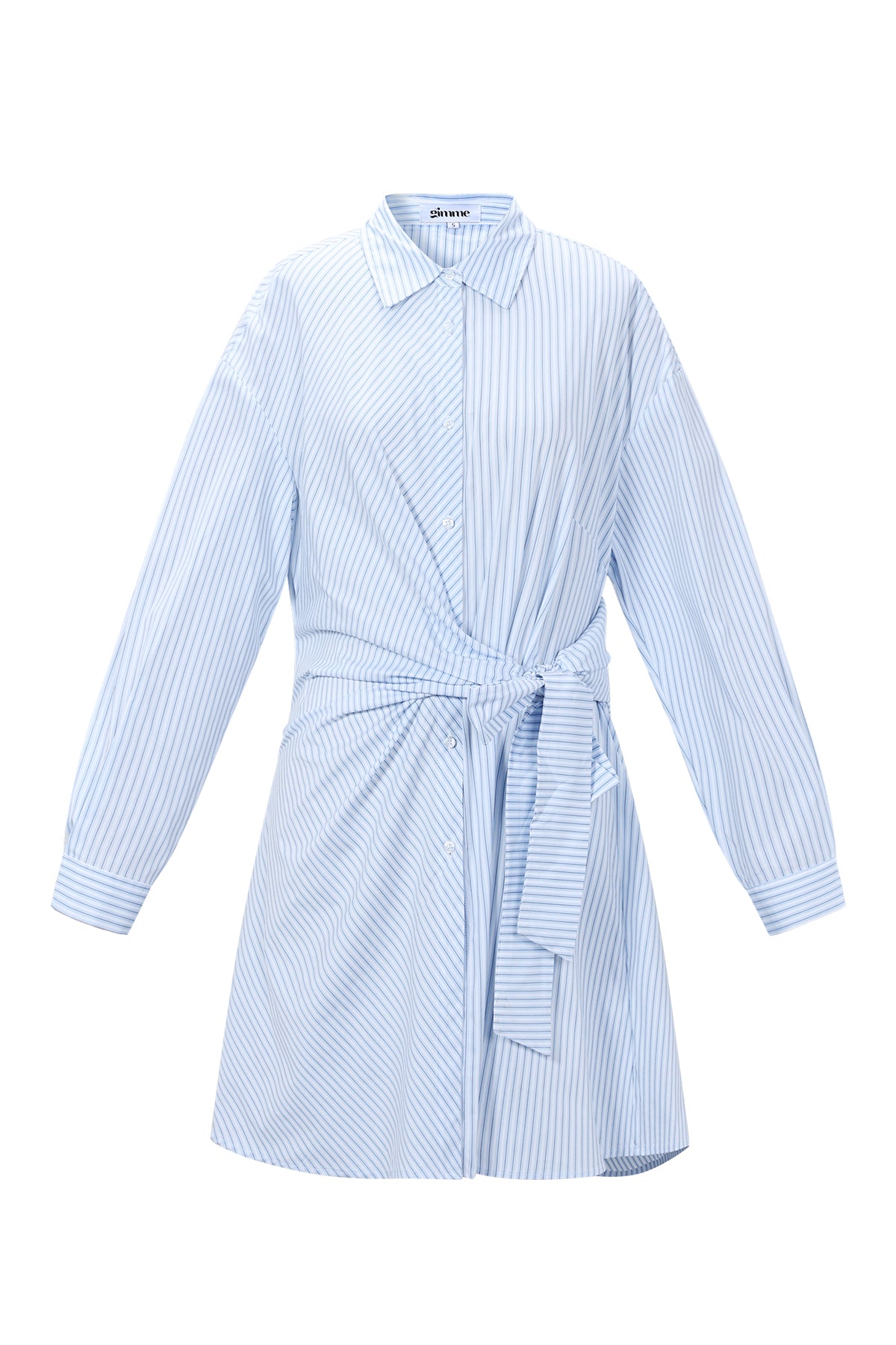 Knotted Blouse Dress