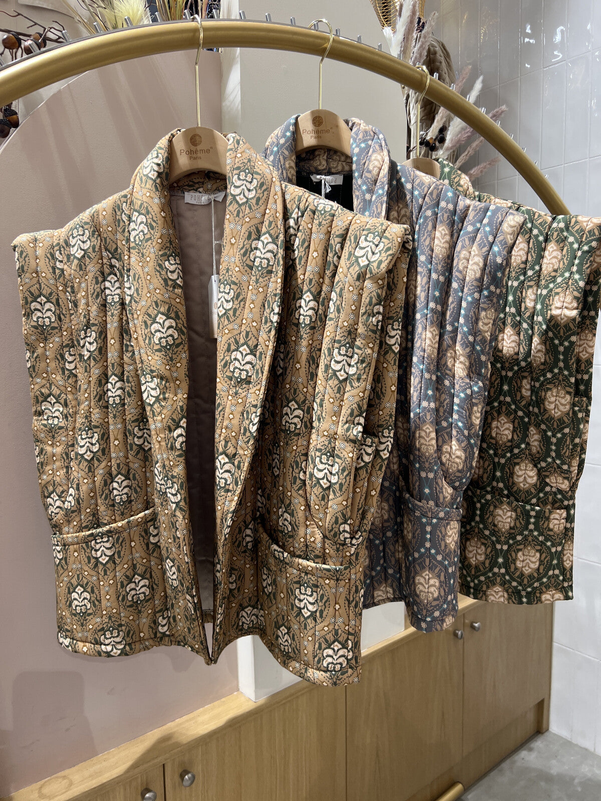 Veste imprimé Isaure