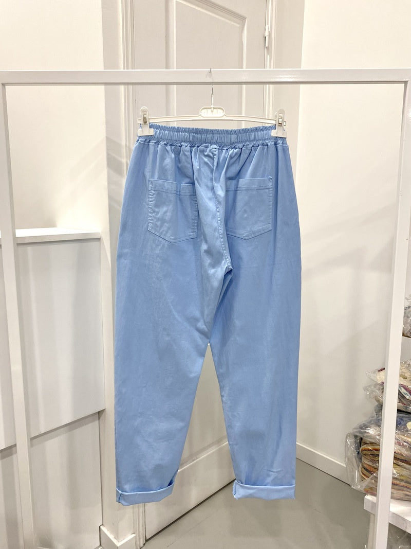 Pantalon taille élastique