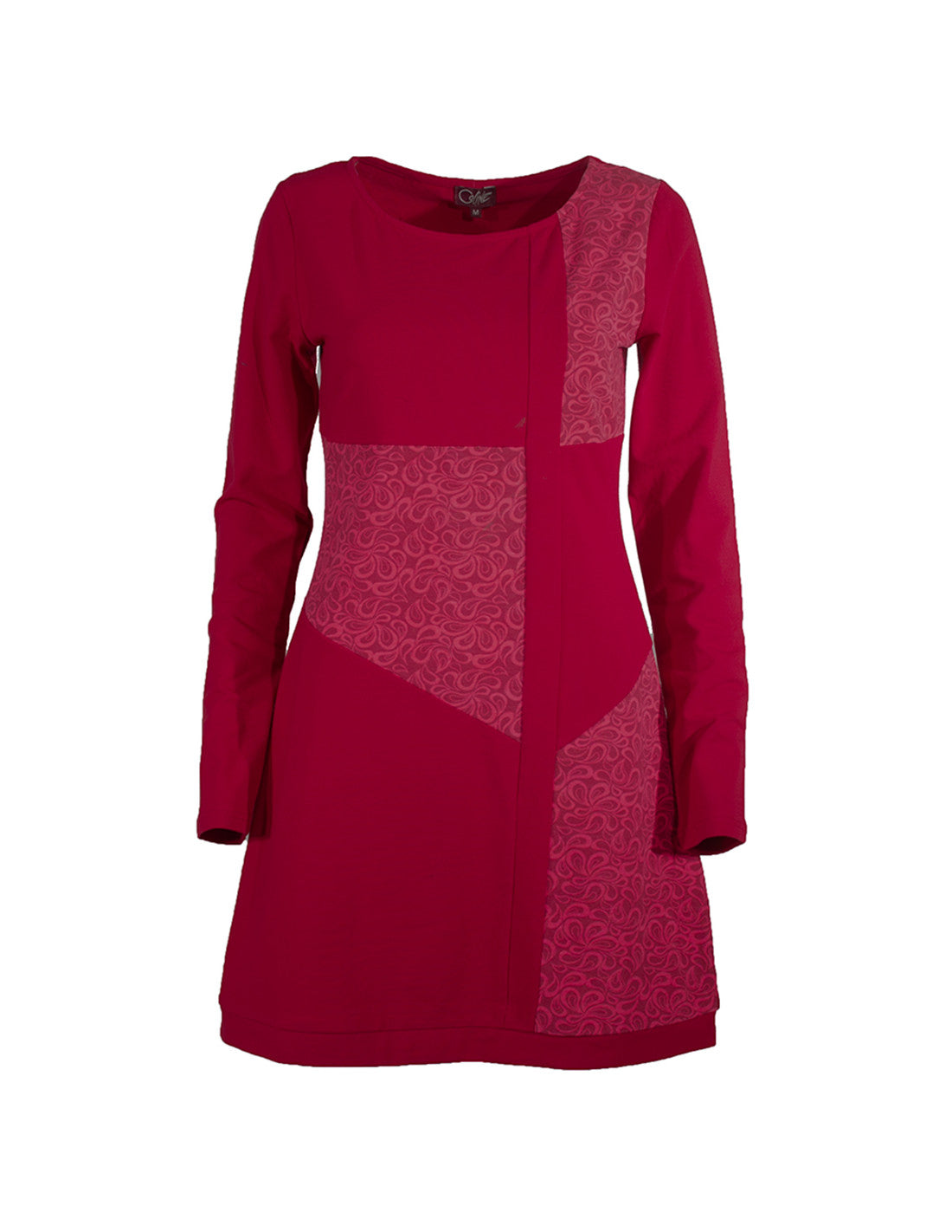 Robe maille patchwork
