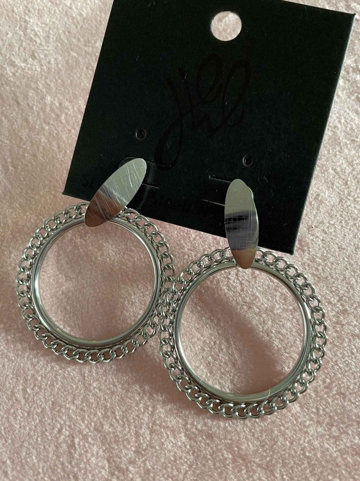 Boucle d'oreille acier inoxydable by Korea