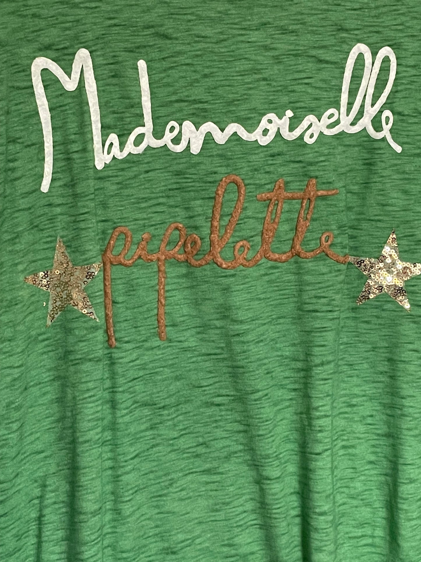Mademoiselle pipelette t-shirt