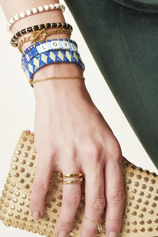 Bracelet élastique love