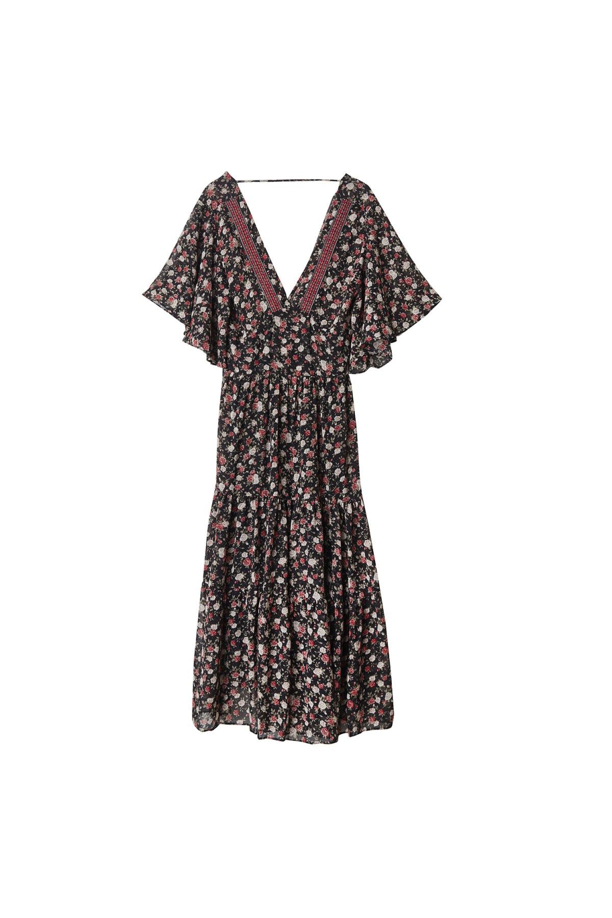 Robe bohème romantique