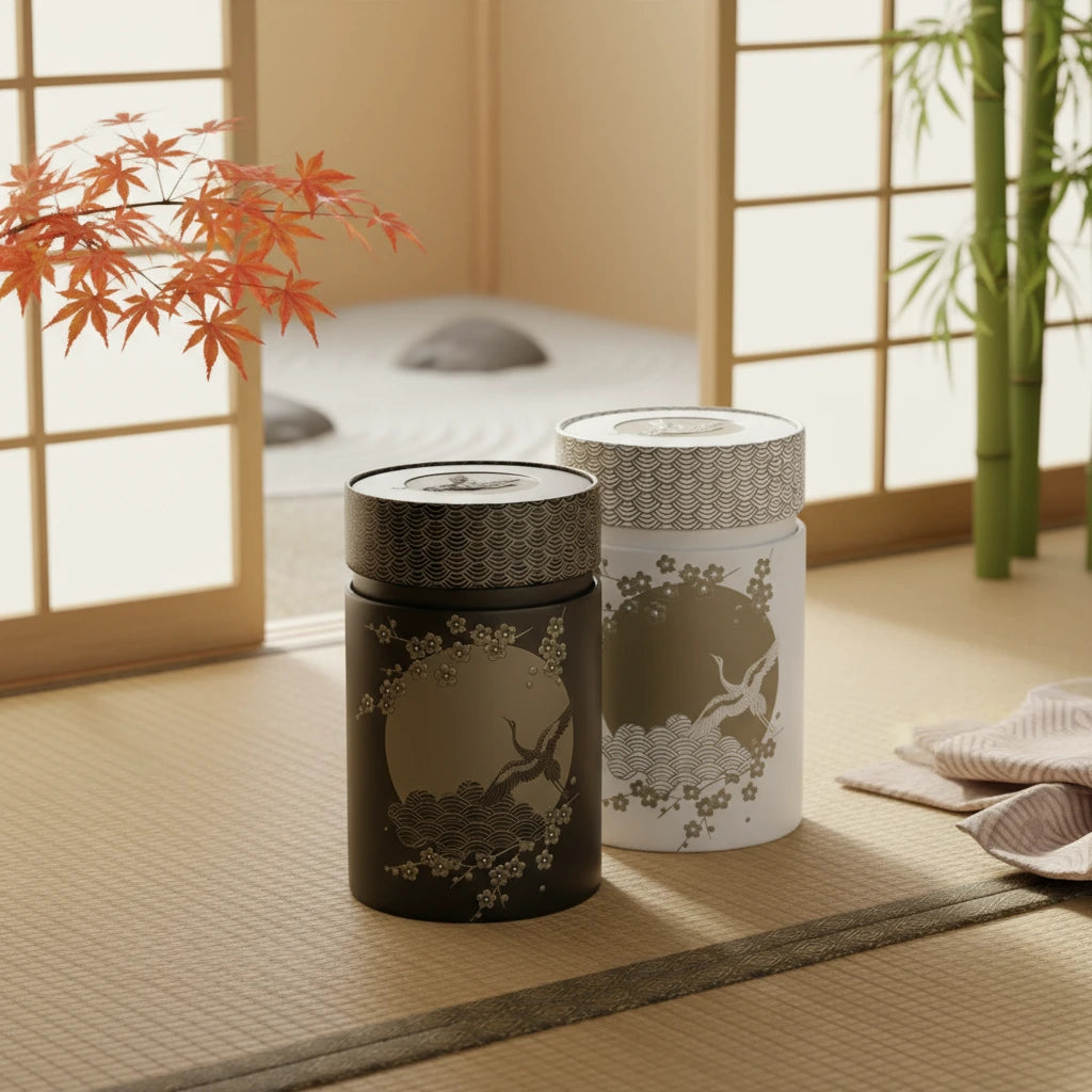 Boite métal pour le thé Komorebi