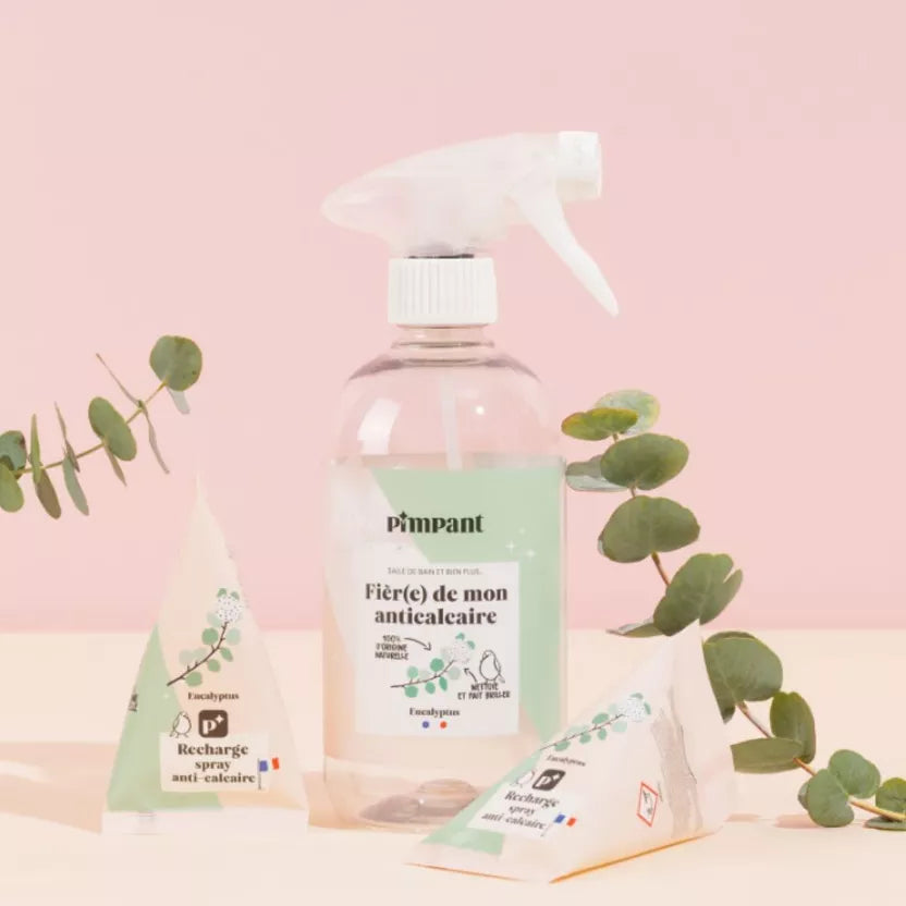 Bouteille Spray Anti-Calcaire Rechargeable 500ml