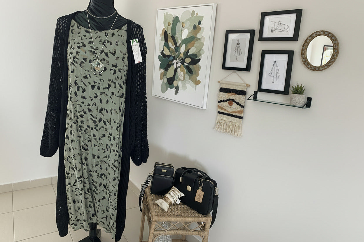 Robe oversize Moga tiger