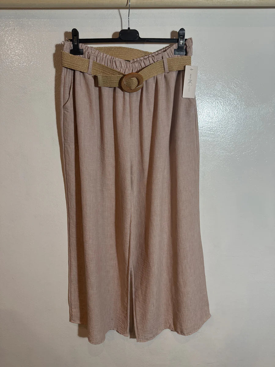 Pantalon avec ceinture