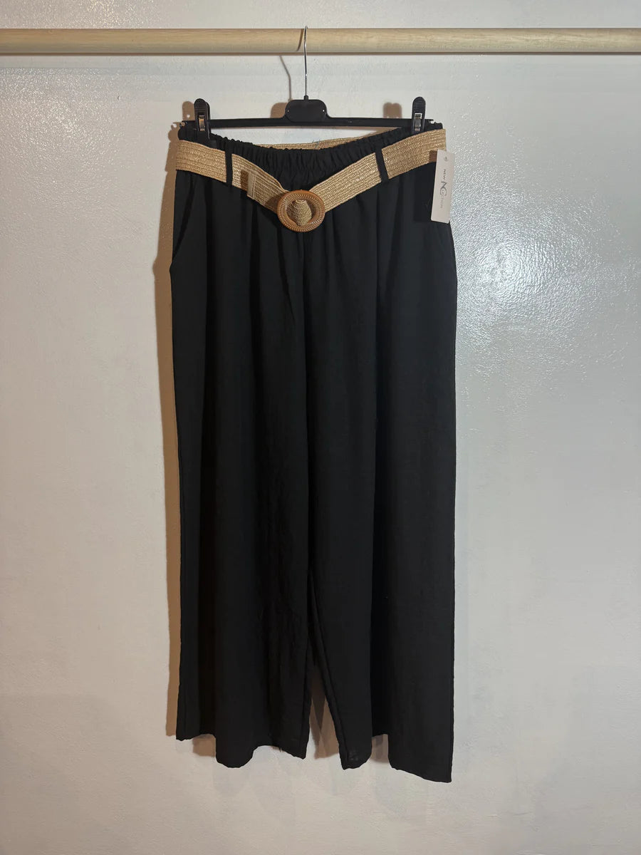 Pantalon avec ceinture