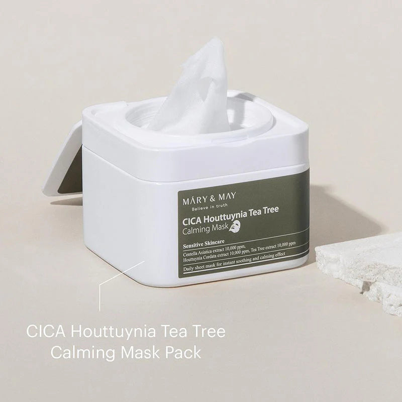 Mary&May CICA Houttuynia Tea Tree Calming Mask