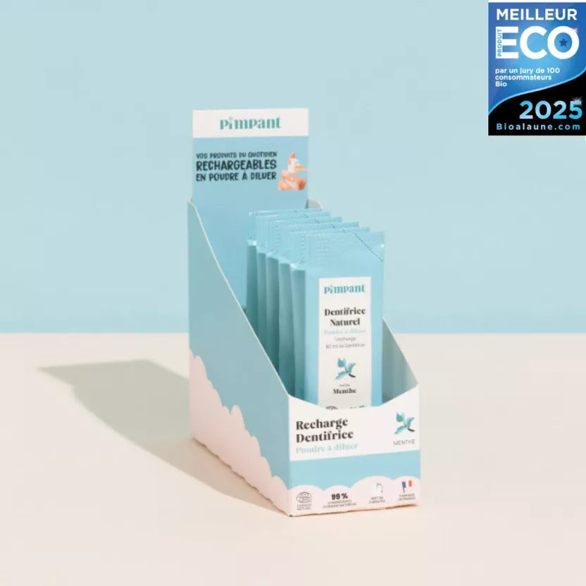 Dentifrice Menthe en Poudre à Diluer 8 gr