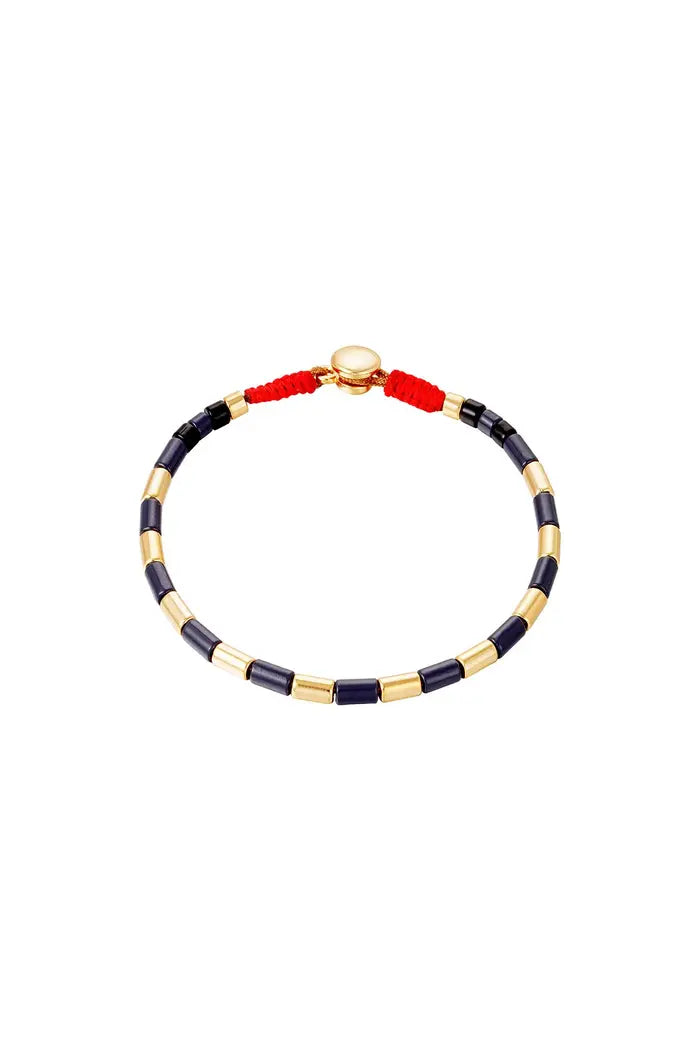 Metal beads bracelet