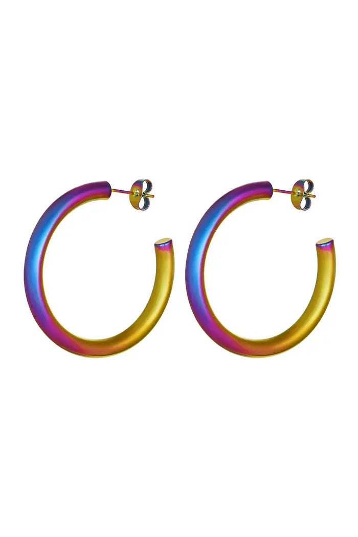 Boucle d'oreille holographique