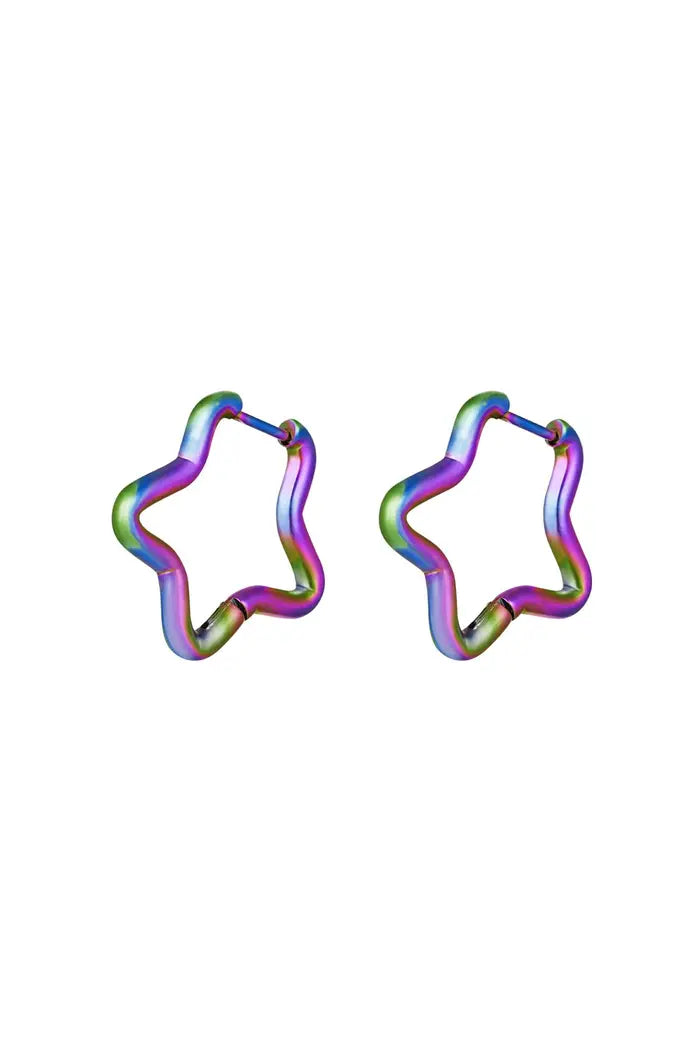 Boucle d'oreille holographique
