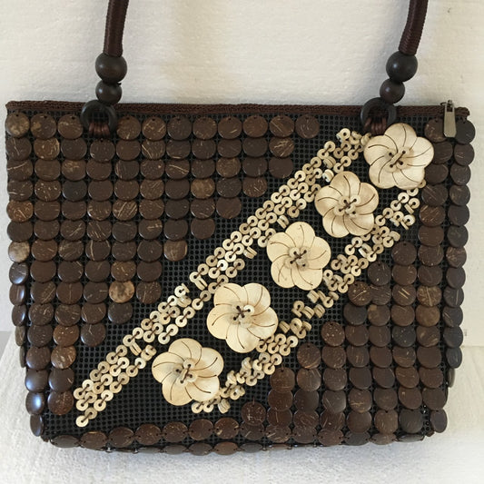 Sac en matière recyclée noix de coco