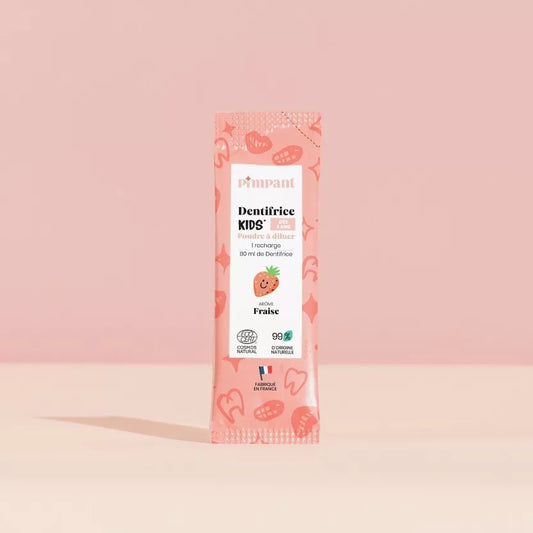 Dentifrice Fraise Kids en Poudre à Diluer 8 gr