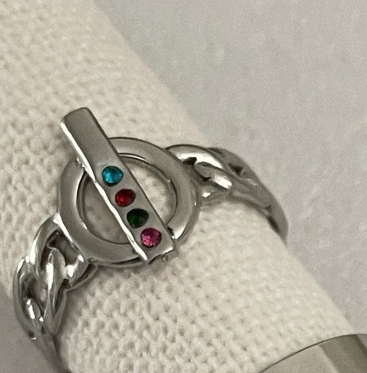 Steel ring Lolilota Paris