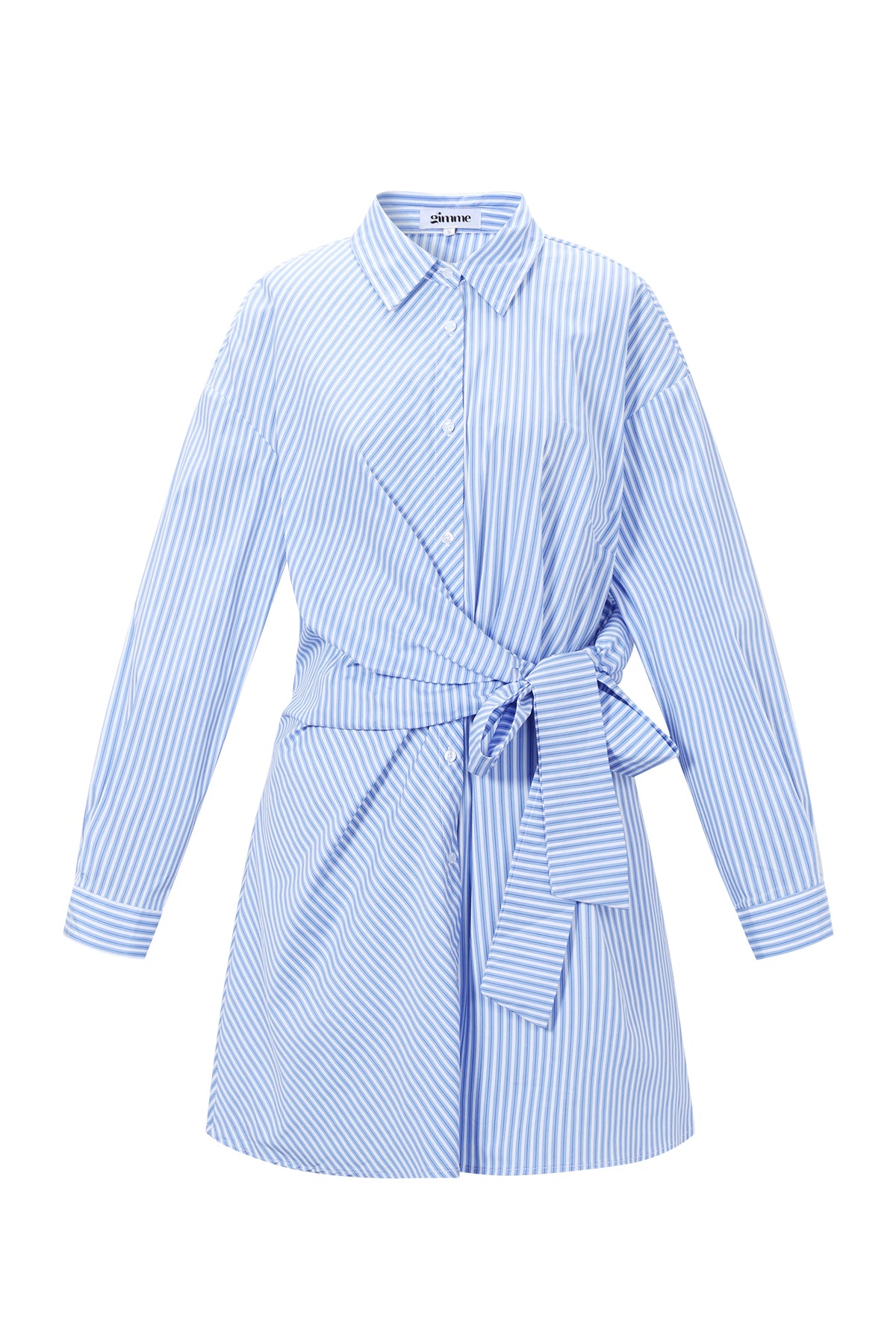 Knotted Blouse Dress