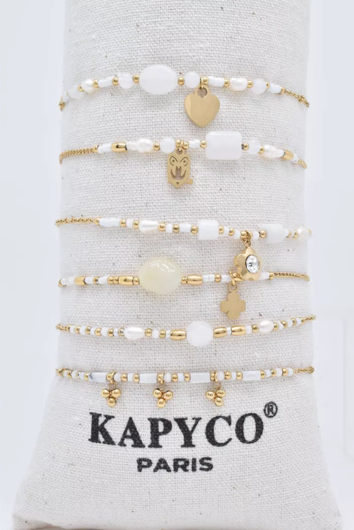 Bracelet en acier inoxydable Kapyco Paris