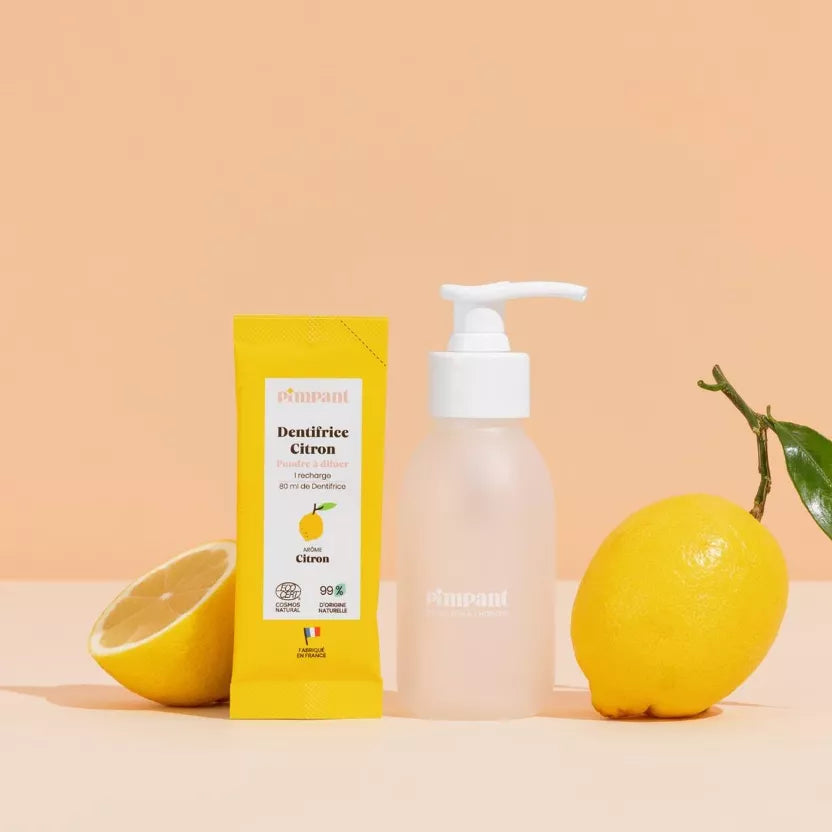 Kit Découverte Dentifrice Citron (1 bouteille + 1 stick)