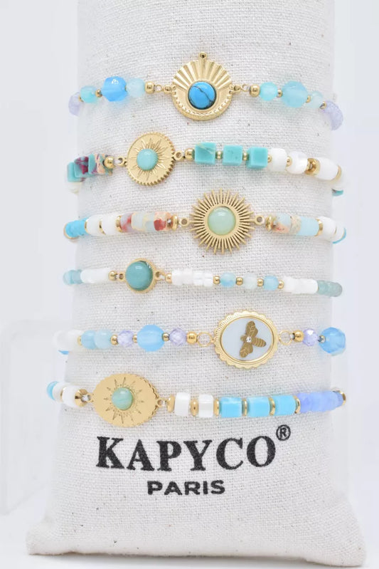 Bracelet en acier inoxydable Kapyco Paris